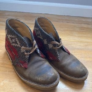 Clarks x Woolrich desert boot
